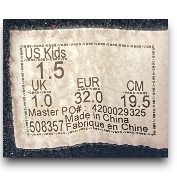 Vans Sk8 Hi Checkerboard Sneakers 508357 Skate Shoes Red Black Gray Youth 1.5 - Picture 9 of 9